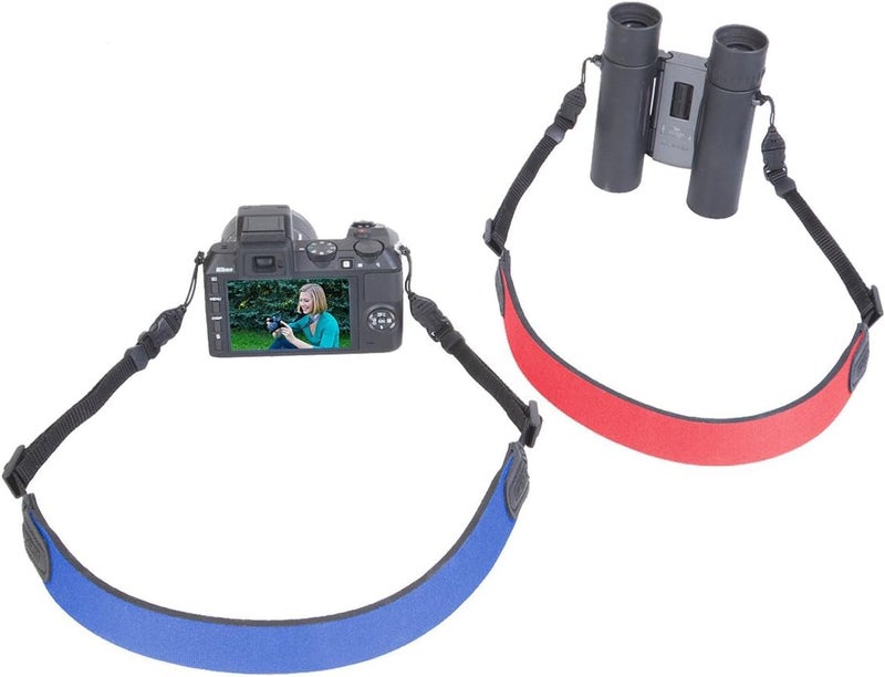 OP/TECH USA Bin/Op Neoprene Quick Release Camera Strap â€“ Adjustable Neck or Shoulder Strap for Small Cameras, Binoculars, and Vintage Film Cameras - QD (Wine) - Made in USA - Image 5